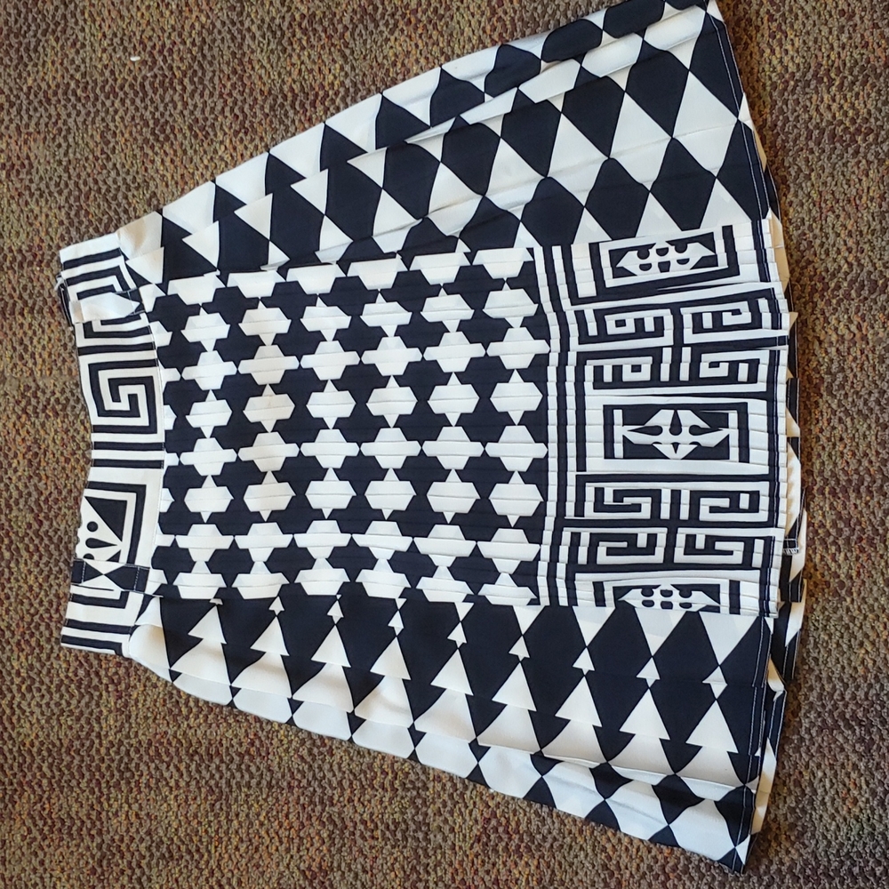 Versace Vintage Pleated Skirt